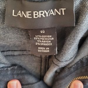 Black denim stretch jeans